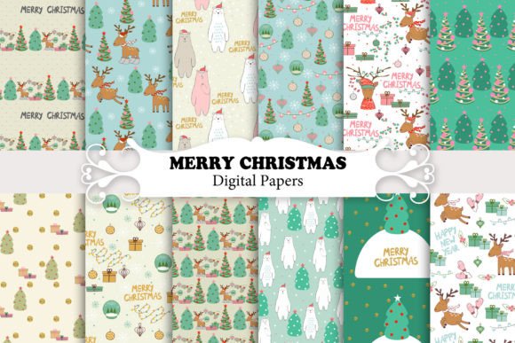 Christmas Seamless Patterns