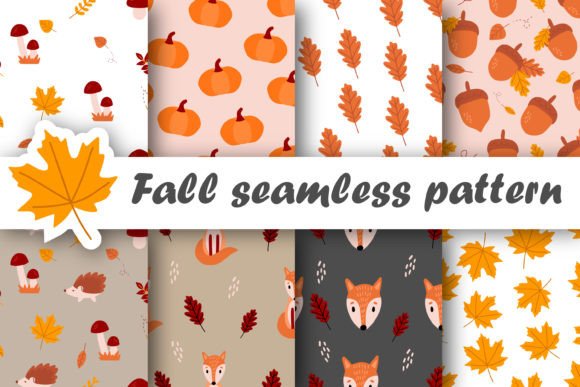 Cozy Fall Seamless Patterns: Designing Authentic Autumn Experiences with Digital Paper