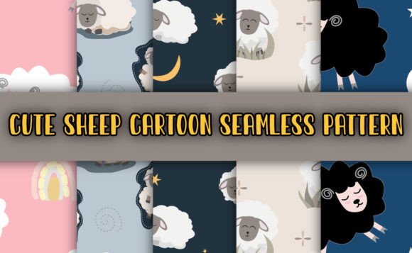 Cute Sheep Digital Paper Patterns: A Thoughtful Design Asset for Modern Creators