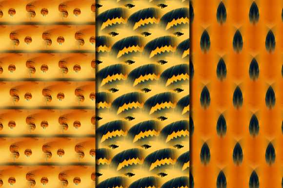 Halloween Pumpkin Shape Fabric Patterns: A Creative Resource for Designers and Makers