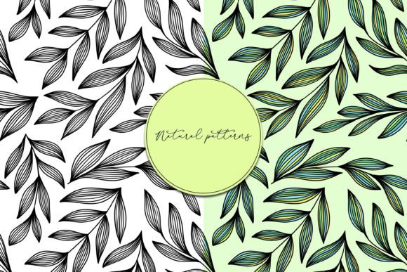 Natural Patterns: Seamless Branching Designs for Versatile Creative Applications