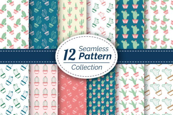 Seamless Cactus Patterns: Practical, Versatile, and Ready When You Are
