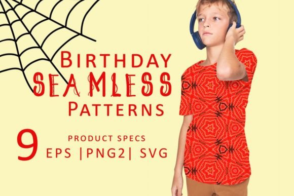 SUPERHERO SPIDEY PATTERNS: A Practical Look at Birthday Digital Papers for Designers and Crafters