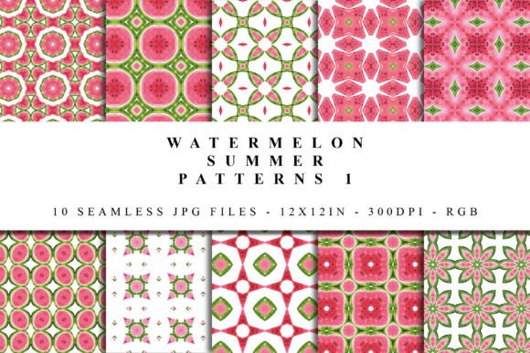 Watermelon Summer Digital Paper Patterns: A Practical Guide for Designers and Crafters