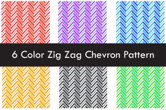 Zig Zag Chevron Seamless Patterns: Precision, Versatility, and Real-World Design Flexibility